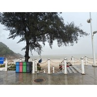 溪涌之行，6月風雨擋不住激埃特的熱情